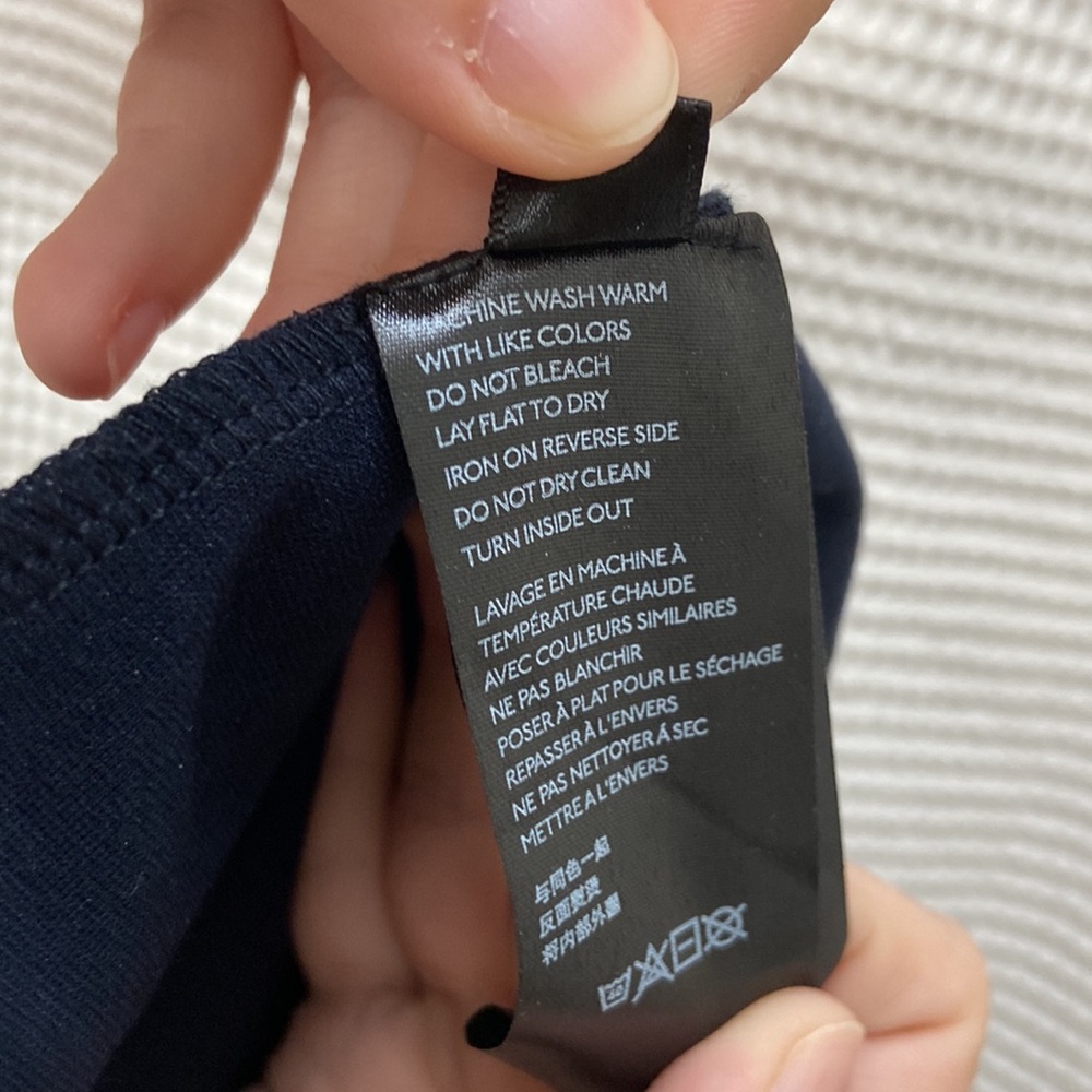 Women’s Urban Outfitters navy blue sparkle strapless bandeau/tube top. Size M - Picture 12 of 13